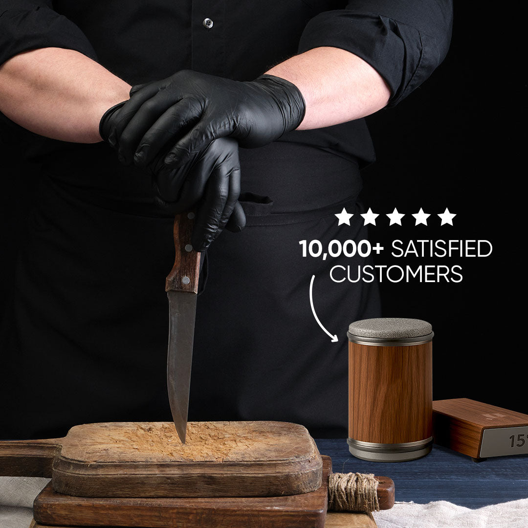 TrueEdge - Diamond Disc Knife Sharpener.