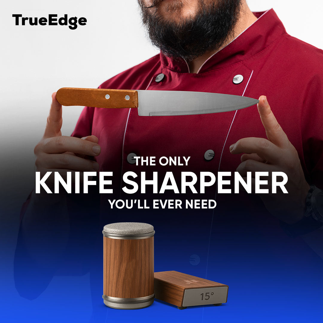 TrueEdge - Diamond Disc Knife Sharpener.